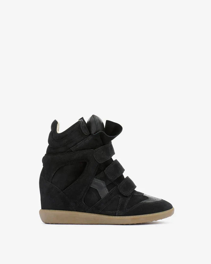 bybootelier Leather Wedge Sneakers